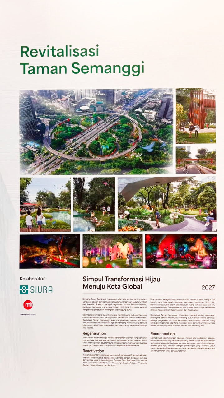 Taman Semanggi Exhibition Panel
