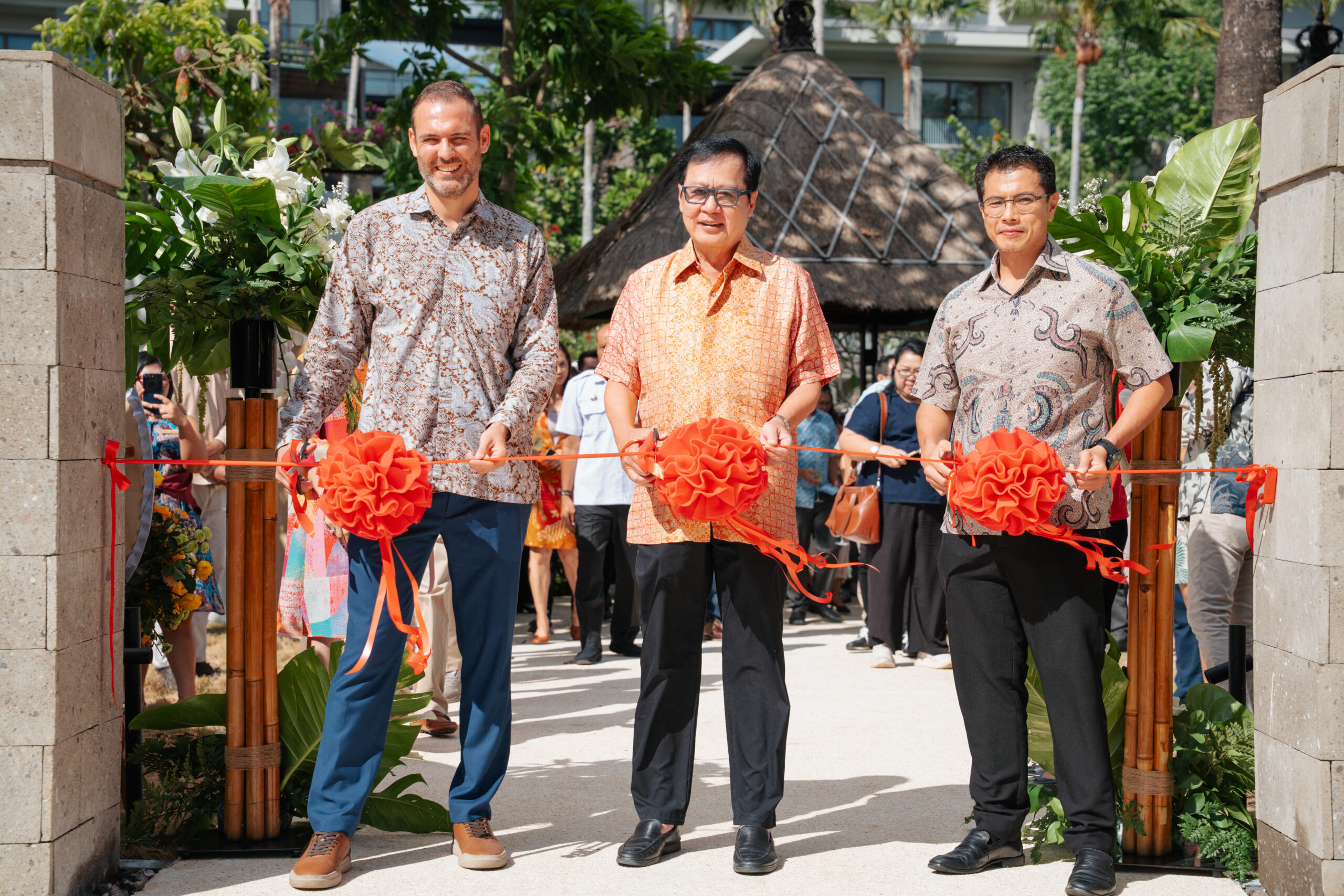 Ribbon-Cutting Ceremony of Suwarga Garden Soft Opening