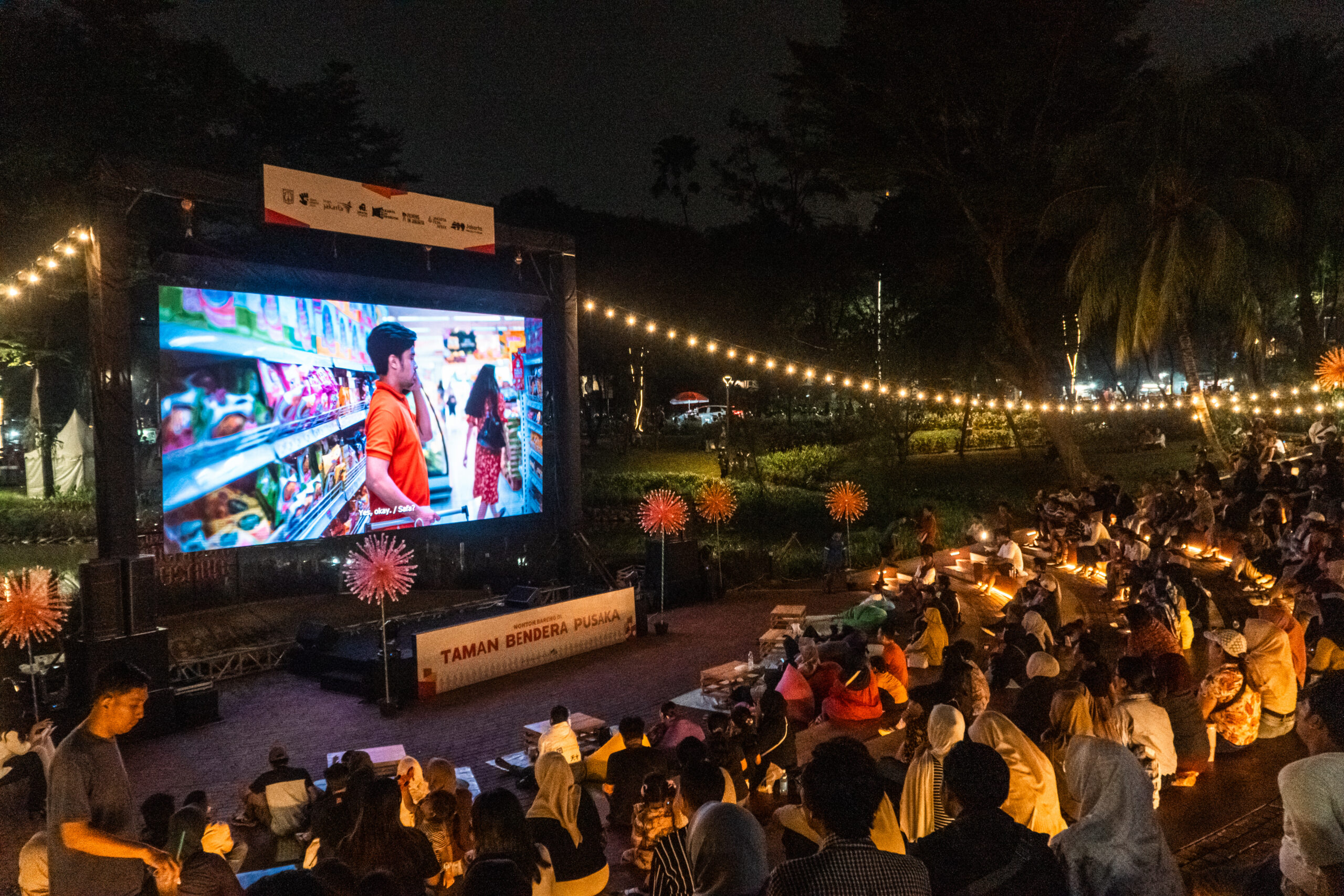 JxB Movie Night in Taman Bendera Pusaka