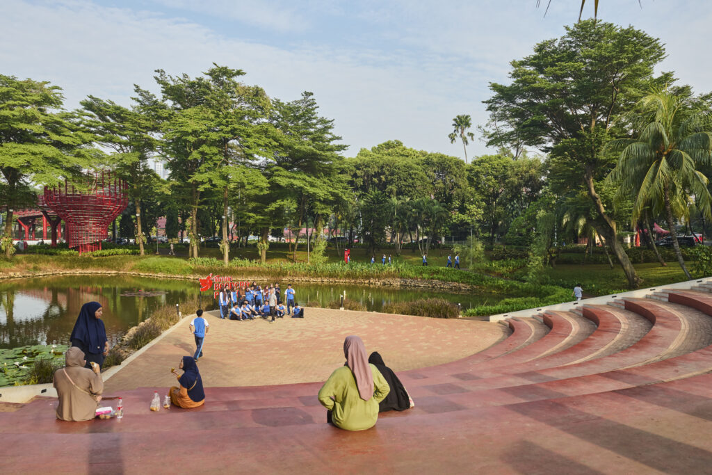Red-White Plaza Taman Bendera Pusaka